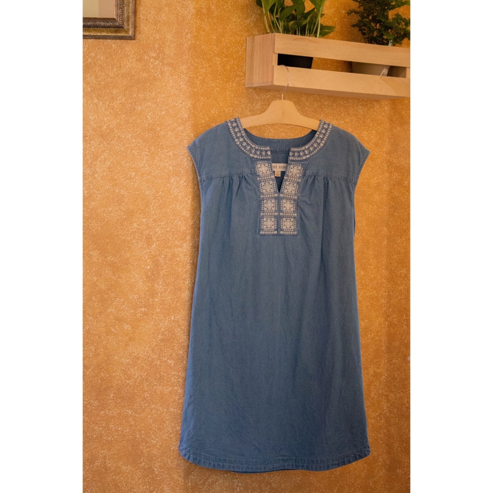 Knox Rose Chambray Tunic Dress Size S